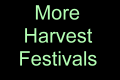 Harvest Festivals