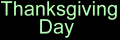 Thanksgiving Day